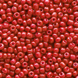 Rocailles 2mm crimson red, 10 gram
